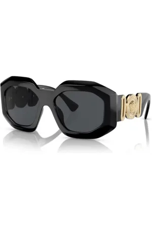 VERSACE Akcesoria, unisex, Czarny, ONE SIZE, Stylowe Sole Okulary przeciwsłoneczne