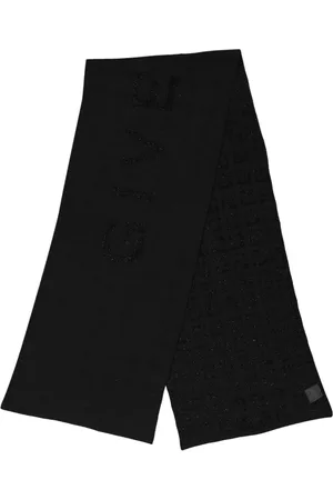 Givenchy Akcesoria, Kobieta, Czarny, ONE SIZE, Błyszczący Szalik 4G Wiosna-Lato 2025