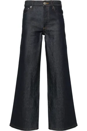 A.P.C. Jeansy, Kobieta, Czarny, W27, Denim, Jeansyy z szeroką nogawką