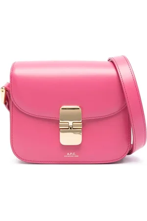A.P.C. Torebki, Kobieta, Różowy, ONE SIZE, Grace Mini Torba na ramię