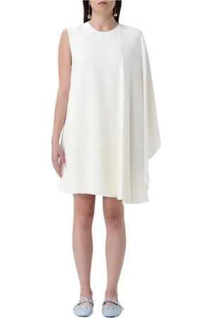 Stella McCartney Sukienki, Kobieta, Biały, M, Elegancka Biała Mini Sukienka