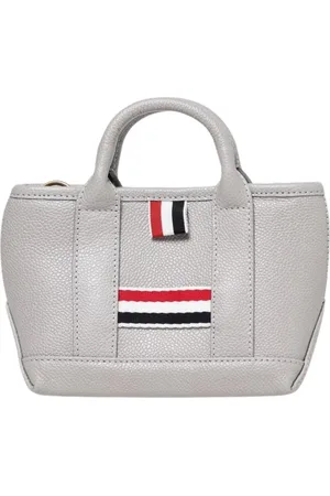 Thom Browne Torebki, Kobieta, Szary, ONE SIZE, Elegancka Szara Mini Torba