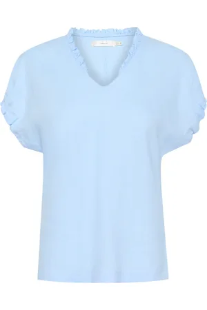 INWEAR Bluzki, Kobieta, Niebieski, XS, Flirty Windsurfer Top Blouse