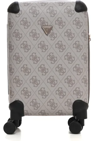 Guess Walizki, Kobieta, Beżowy, ONE SIZE, Stylowy Mały Wózek z 4 Kołami