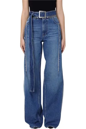 Jean Paul Gaultier Jeansy, Kobieta, Niebieski, W26, Klasyczne Jeansyy z Wysokim Stanem
