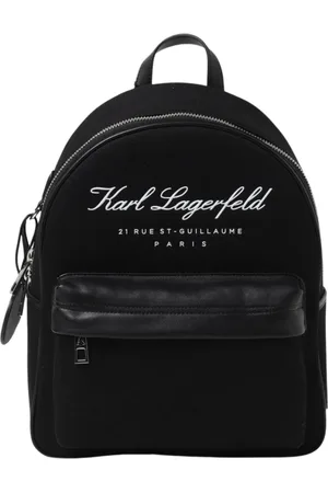 Karl Lagerfeld Torebki, Kobieta, Czarny, ONE SIZE, Len, Plecak