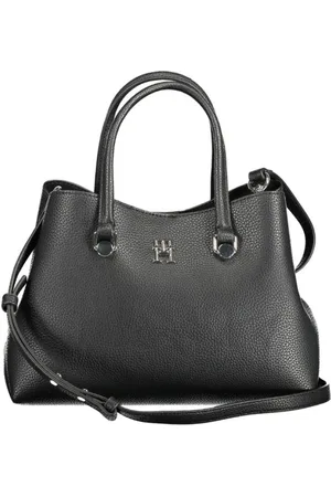 Tommy Hilfiger Torebki, Kobieta, Czarny, ONE SIZE, Elegancka Czarna Damska Torebka