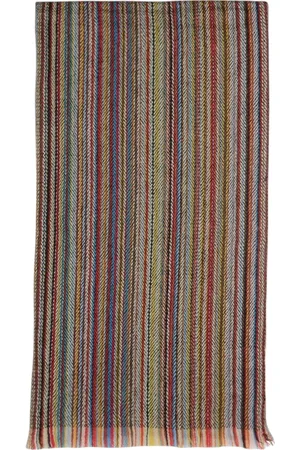 Paul Smith Akcesoria, Kobieta, Wielobarwność, ONE SIZE, Paski Wełniany Szal