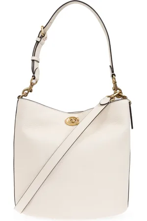 Coach Torebki, Kobieta, Beżowy, ONE SIZE, Skóra, Willow B Shoulder Bag
