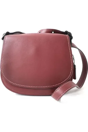 Coach Pre-owned, Kobieta, Czerwony, ONE SIZE, Skóra, Pre-owned skórzane torby na ramię