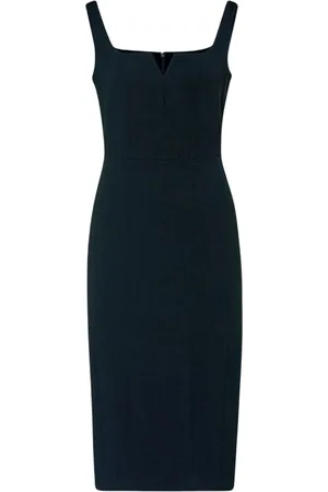 Max Mara Sukienki, Kobieta, Niebieski, L, Elegancka Niebieska Sukienka Midi Dla Kobiet