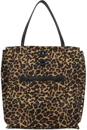 Zanellato Torebki, Kobieta, brązowy, ONE SIZE, Nylon, Torba Animalier Tokyo Style