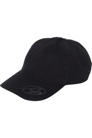 Diesel Akcesoria, Mężczyzna, Czarny, ONE SIZE, Wentylowana czapka baseballowa