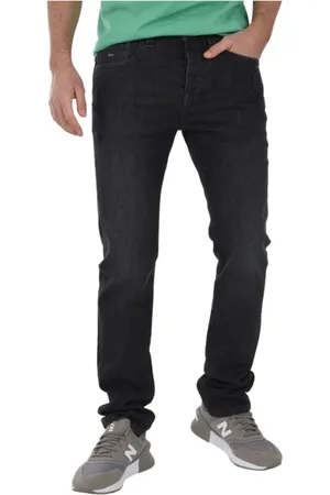 Eden Park Jeansy, Mężczyzna, Czarny, W34, Jeansy Slim Fit, Styl Ponadczasowy