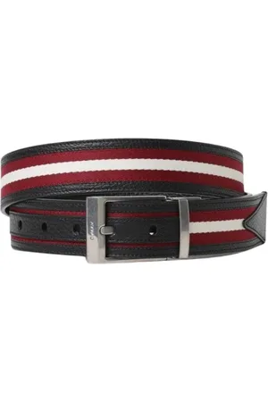 Bally Akcesoria, Mężczyzna, Czarny, 100 CM, Luksusowy Paski Skórzany Pasek