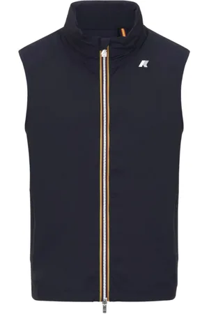 K-Way Kurtki, Mężczyzna, Niebieski, L, Nylon, Elastyczna Bluza Nylonowa Depth