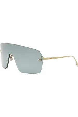 Fendi Akcesoria, unisex, Żółty, ONE SIZE, Autentyczne szkła kryształowe z usługą najwyższej jakości