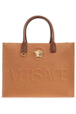 VERSACE Torebki, Kobieta, brązowy, ONE SIZE, Torba typu `shopper`