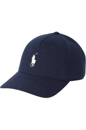 Ralph Lauren Akcesoria, Mężczyzna, Niebieski, ONE SIZE, Granatowa Czapka Baseballowa