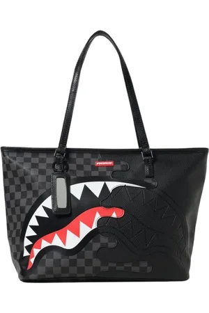 Sprayground Torebki, Kobieta, Wielobarwność, ONE SIZE, Kolorowa Shark Attack Tote Bag