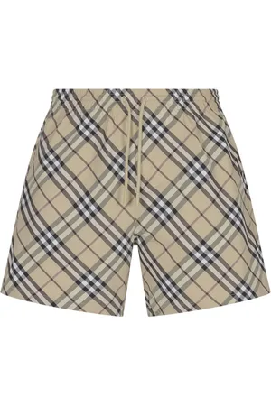 Burberry Stroje kąpielowe, Mężczyzna, Wielobarwność, XL, Wielokolorowe spodnie o modnym kroju