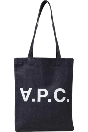 A.P.C. Torebki, Kobieta, Niebieski, ONE SIZE, Niebieska Torba z Logo