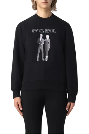 Karl Lagerfeld Bluzy, Kobieta, Czarny, S, Swetry & Bluzy z kapturem