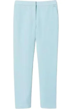 Twin-Set Spodnie, Kobieta, Niebieski, M, Cigarette pants dla kobiet