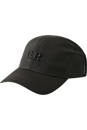 C.P. Company Akcesoria, Mężczyzna, Czarny, L, Czarna Czapka Goggle Chrome-R