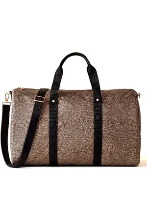 Borbonese Torebki, Kobieta, brązowy, ONE SIZE, Nylon, Torba Weekendowa