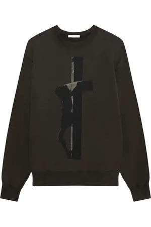 1989 STUDIO Bluzy, Mężczyzna, Czarny, XL, Bluza z okrągłym dekoltem
