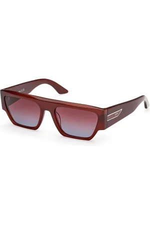 GCDS Akcesoria, unisex, brązowy, 55 MM, Stylowe okulary przeciwsłoneczne w modnym kolorze