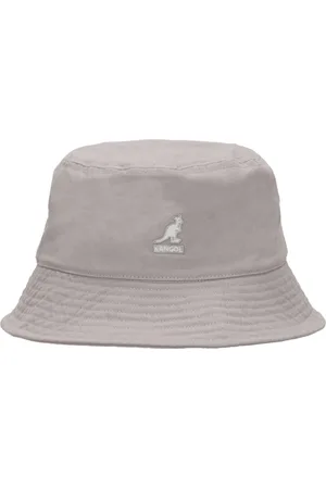 Kangol Akcesoria, Mężczyzna, Beżowy, M, Moonstruck Wyprany Kapelusz Wiaderko