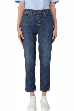 Dondup Jeansy, Kobieta, Niebieski, W25, Denim, Niebieskie Jeansy o prostym krojuyy dla Kobiet
