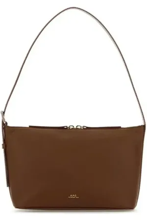 A.P.C. Torebki, Kobieta, brązowy, ONE SIZE, Brązowe torby do stylowych ubrań