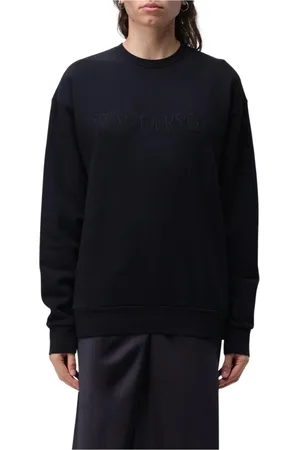 J.W.Anderson Bluzy, Kobieta, Czarny, M, Czarny Bluza z Logo dla Kobiet
