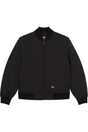 Dickies Kurtki, Mężczyzna, Czarny, M, Stylowa Kurtka Bomberowa dla Mężczyzn