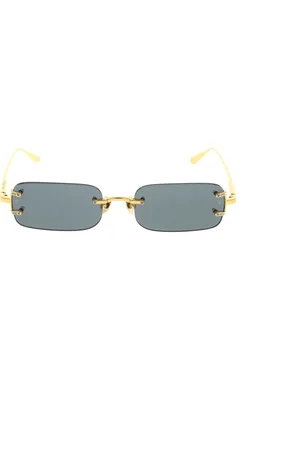 Linda Farrow Akcesoria, Kobieta, Żółty, ONE SIZE, Stylowe okulary przeciwsłoneczne z unikalnym wzornictwem