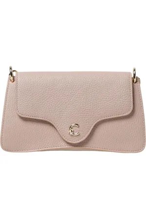 Coccinelle Torebki, Kobieta, Różowy, ONE SIZE, Elegancka Skórzana Torebka Clutch
