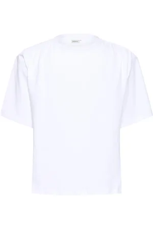 Karen by Simonsen Koszulki, Kobieta, Biały, XL, Biała Wide Shoulder Tee Top