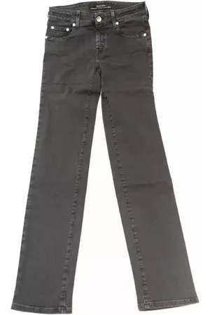 Jacob Cohen Jeansy, Kobieta, Czarny, W26, Bawełna, Czarne Damskie Jeansyy W Stylu Vintage
