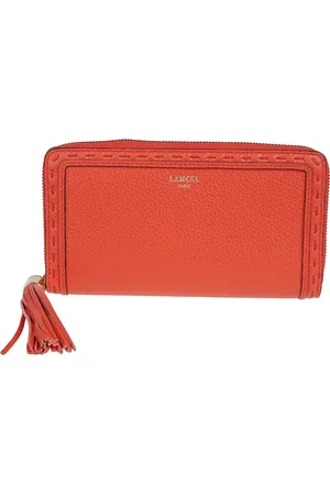 LANCEL Akcesoria, Kobieta, Pomarańczowy, ONE SIZE, Stylowe Portfele i Etui na Karty
