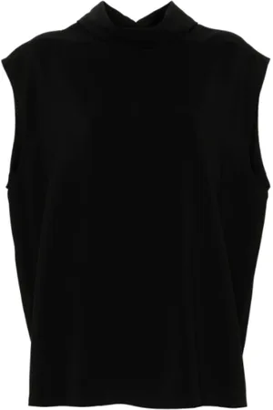 Rick Owens Koszulki, Kobieta, Czarny, S, Bawełna, Czarny T Top