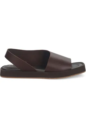 Paloma Barceló Buty, Kobieta, brązowy, 40 EU, Eleganckie Brązowe Skórzane Sandały