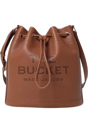 Marc Jacobs Torebki, Kobieta, brązowy, ONE SIZE, Brązowa skórzana torba worek