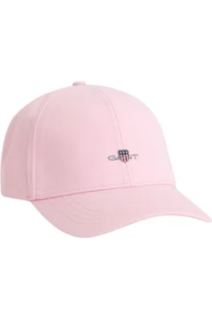 GANT Akcesoria, Mężczyzna, Różowy, ONE SIZE, Bawełna, Organiczna Bawełna Wysoki Top Czapka California