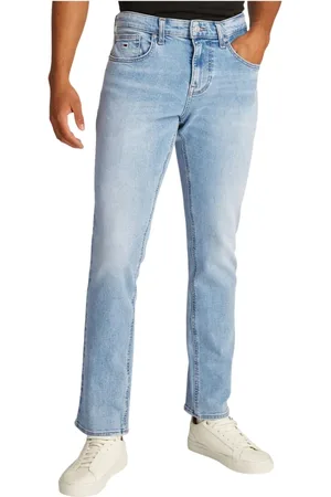 Tommy Hilfiger Jeansy, Mężczyzna, Niebieski, W38 L32, Bawełna, Dżinsy slim z bawełny stretch - Niebieskie