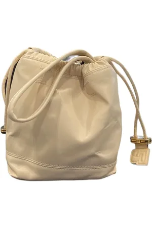 Paco rabanne Torebki, Kobieta, Beżowy, ONE SIZE, Skóra, Stylowa skórzana torba crossbody