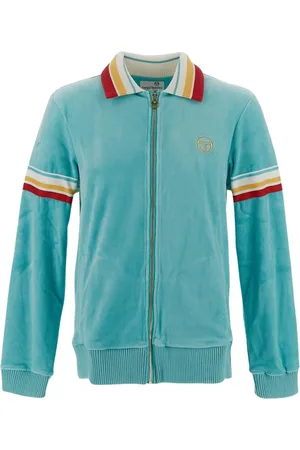 Sergio Tacchini Bluzy, Mężczyzna, Niebieski, L, kurtka mężczyzna