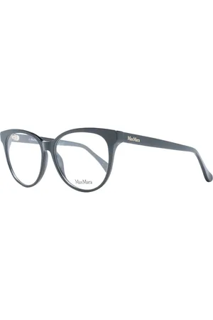 Max Mara Akcesoria, Kobieta, Czarny, ONE SIZE, Czarne Okulary Optyczne Damskie Cat Eye